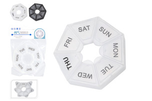 krabička na léky 7dní průhl.