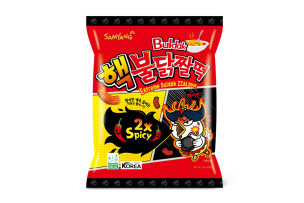 SAMYANG BULDAK čipsy 2x Spicy ZZaldduk