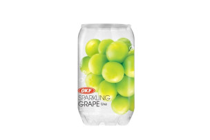 OKF Sparkling Grape Lite Voda s příchutí 350ml KR