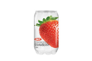 OKF Sparkling Strawberry Lite Voda s příchutí 350ml KR