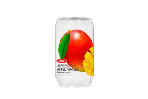 OKF Sparkling Apple Mango Voda s příchutí 350ml KR