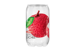 OKF Sparkling Lychee Lite Voda s příchutí 350ml KR