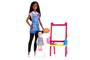 BARBIE Povolání sada + panenka MATTEL