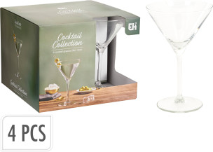 skleničky na koktejl 4ks 260ml