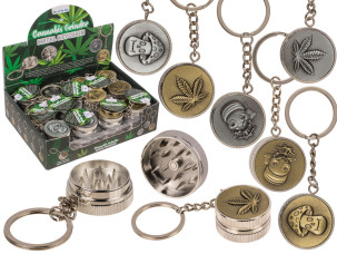 Kličenka Metalická Cannabis Grinder
