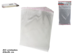 balící mini celof. sáčky 40 26x15cm