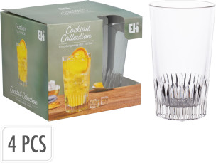 skleničky 410ml 4ks EH