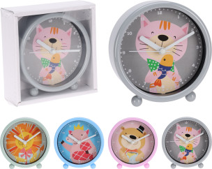 Hodinky budík CLOCK 10cm