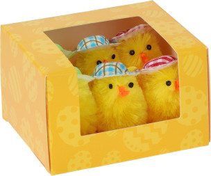 veliko. kuřata 6ks 5cm