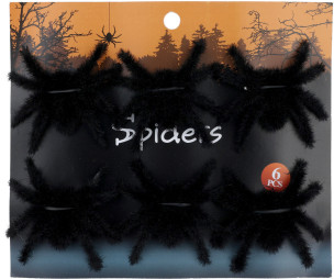 Halloween pavouk 6ks
