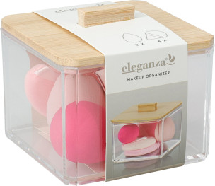 organizér na make-up s doplnky čtv.