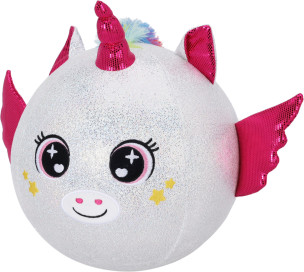 Nafukovácí míč Unicorn s pumpičkou 23CM 3MIX