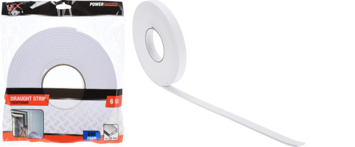 detail těsnění proti průvanu 6M