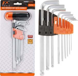 Sada Inbusových Klíčů Hexagon 9ks