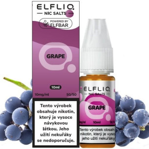 Liquid ELFLIQ Nic SALT Grape 10ml / 20mg