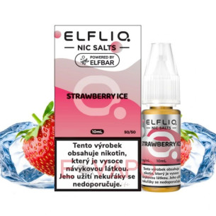 Liquid ELFLIQ Nic SALT Strawberry Ice 10ml/20mg