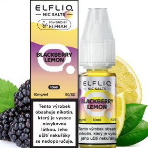 Liquid ELFLIQ Nic SALT Blackberry Ice 10ml / 20mg