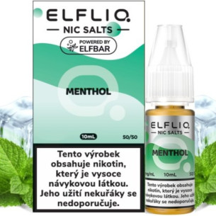 Liquid ELFLIQ Nic SALT Menthol 10ml/20mg