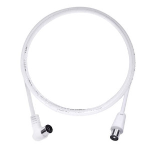 Anténní koaxiální kabel, kombinované konektory, 3m, sáček
