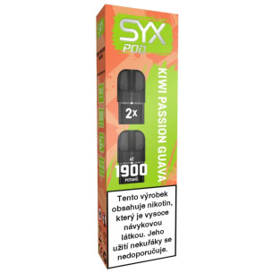 SYX Náplň POD Kiwi Passion Guava 2ml 2x