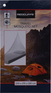 síť proti komárům cestovní bílá
