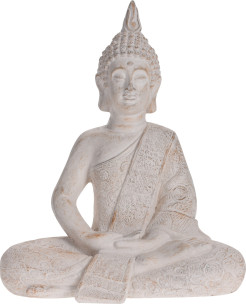 Buddha dekorace sedící 295x170x370