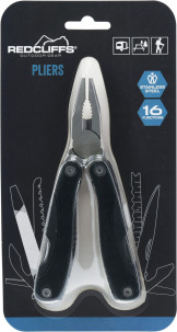 multifuknční nůžky 15cm 16 funkcí černý