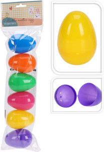 Vejce deko veliko.6ks 8cm AKCE!