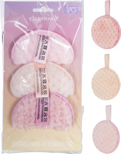 odličovačí tampon 3ks rainbow