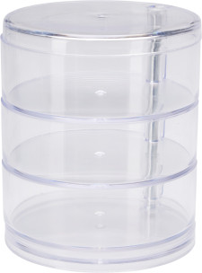 organizér na make-up/bižuterie kulaté