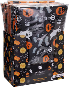 Halloween ubrus 130x180cm 3ass