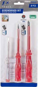 šroubovák s testem 3ks FXX