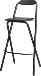 skladácí stolička černá 47x49x97