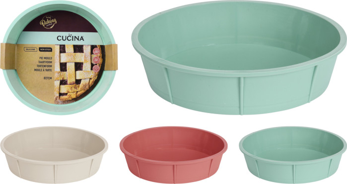 detail forma na dort silikonový 27cm kul.