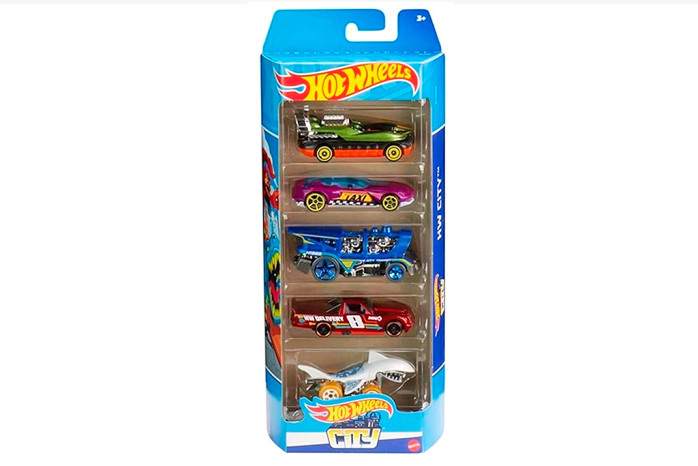 detail Hot Wheels Angličák 5ks
