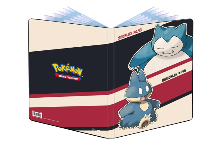 detail Pokémon UP: GS Snorlax Munchlax A4 Album
