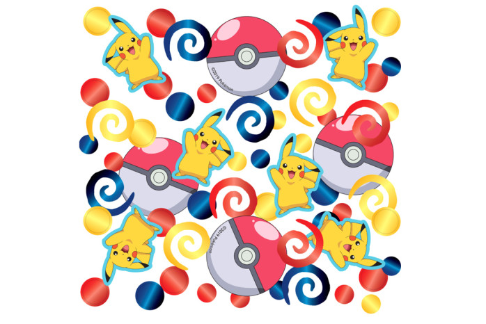 detail konfeti POKEMON 14g