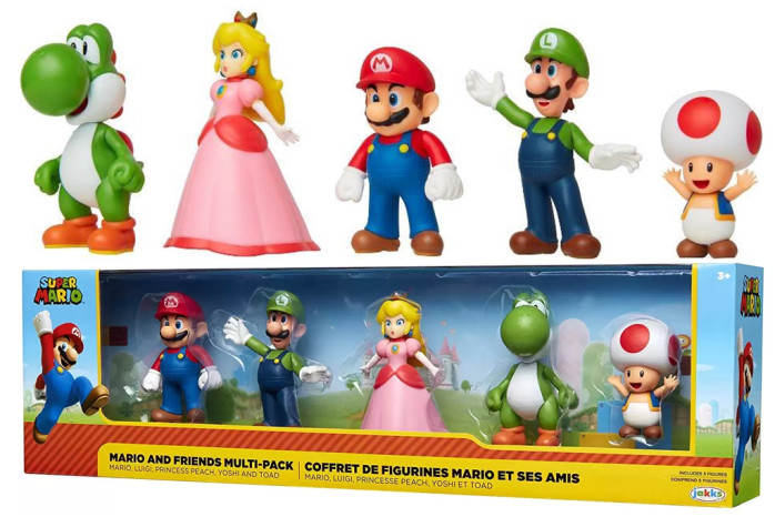 detail Sada figury SUPER MARIO 5ks