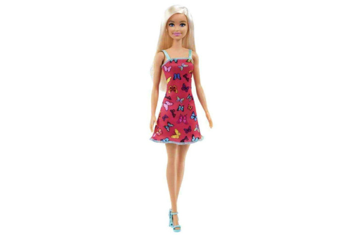 detail BARBIE panenka v šatech 33CM