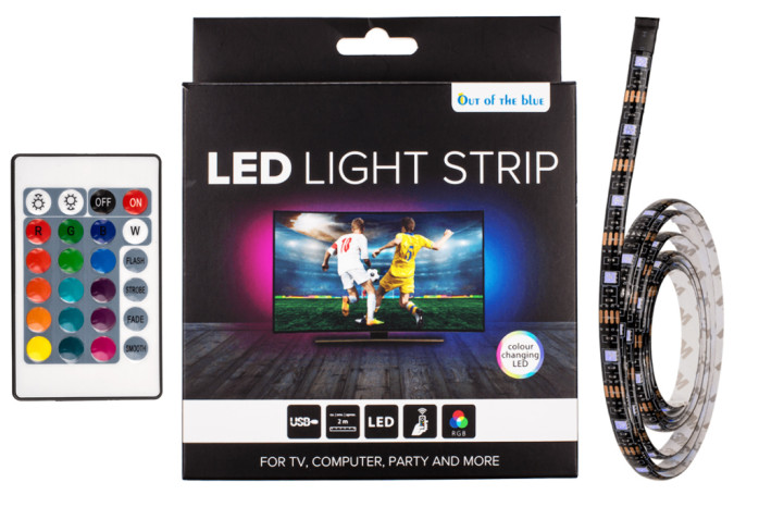 detail LED strip 2m RGB