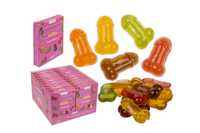 detail Erotické Gummy Willies 100gr