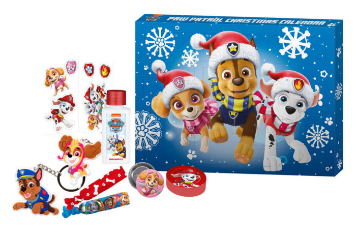 detail Paw Patrol adventní kalendář