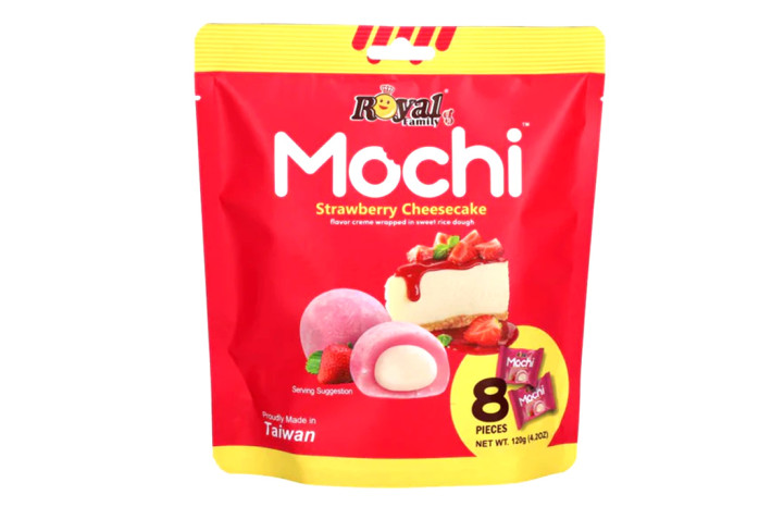 detail Mochi Strawberry Cheesecake příchuť 8ks RFF 120g