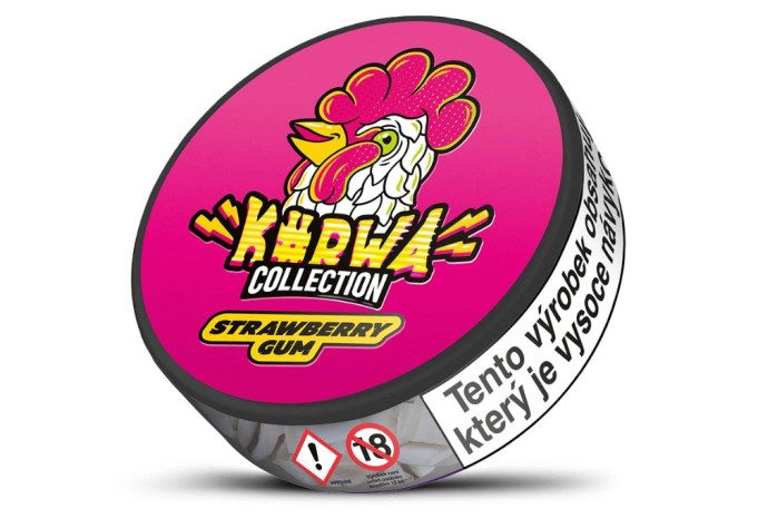 detail Kurwa nikotinové sáčky Strawberry Gum 16gr