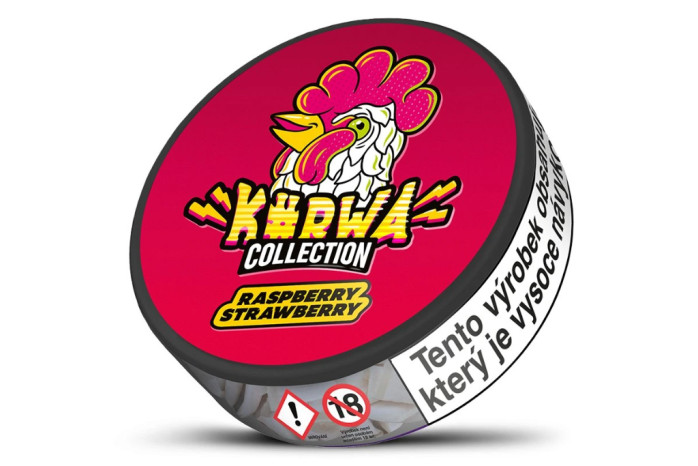 detail Kurwa nikotinové sáčky Raspberry Strawberry 16gr