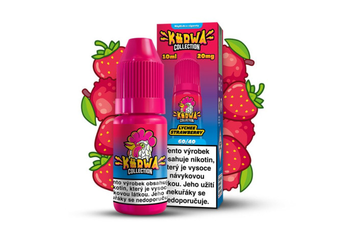 detail Kurwa Likvid Lychee Strawberry 10ml/20mg