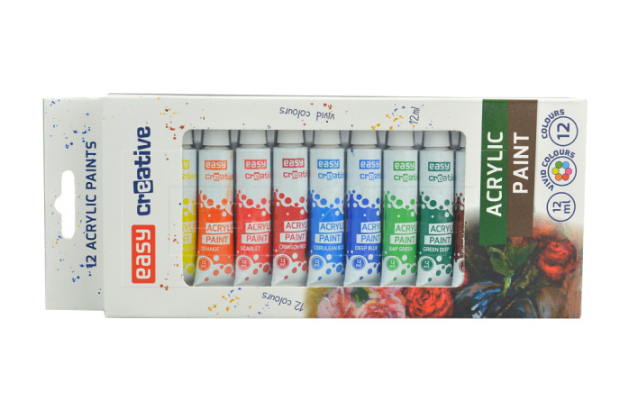 detail akrylové barvy 12ml