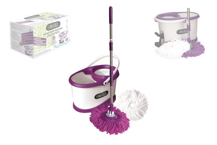 detail souprava mop Prestige rotační se 2.hlavicemi