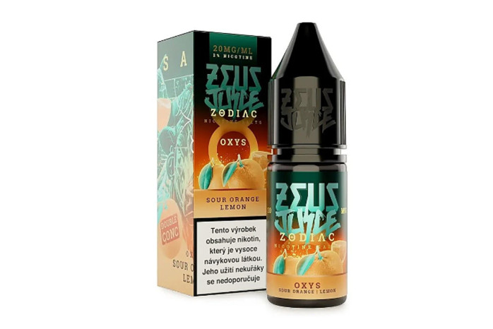 detail Zeus Juice Likvid Oxys 10ml/20mg