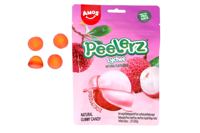 detail Amos Želé Peelerz Litchi Peelable 65gr